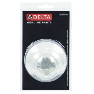 New Delta Genuine OEM Replacement Faucet Single Clear Knob Handle Kit RP17449